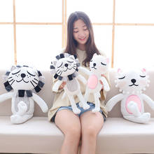 40/60cm Cute cat plush toys lion plush doll pillow stuffed plush animals birthday gift 2024 - buy cheap