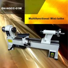 New Multi-Functional Mini Lathe DIY Wood Lathe Household Small Woodworking Micro-Lathe Wood Bead Machine GH-NQCC-01W 220V 550W 2024 - buy cheap