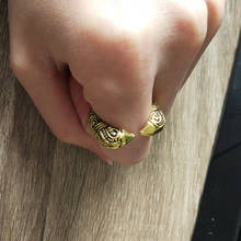 wholesale vikings Wolf category Norse Vikings ring Valknut adjustable rings Knot Viking Amulet jewelry Nordic Talisman 2024 - buy cheap