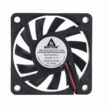 Gdstime 1 Piece 6cm 60x60x10mm 24V 2Pin 6010S PC Computer Case DC Cooling Cooler Brushless Fan 60mm x 10mm 2024 - buy cheap