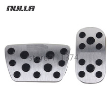 NULLA No Drilling Aluminum Fuel Gas Accelerator Pedal Pad Brake Pedals for Toyota Prado Automatic AT Car Styling Replacement 2024 - buy cheap