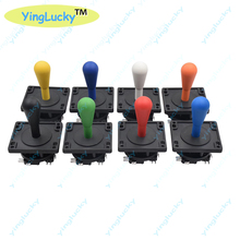 New Happ style joystick Arcade stick 4/8 way joystick wirh 3 PIN Micro Switch Bat top ball American style handle 2024 - buy cheap