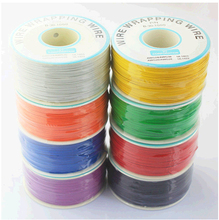 30AWG 0.5mm PCB flying jumper wire OK line Wrapping Wrap Flexible insulation tin-plated single conductor 2024 - buy cheap