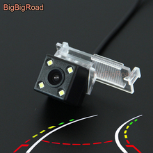 BigBigRoad Car Intelligent Dynamic Trajectory Tracks Rear View Backup Camera For Citroen C4 / C5 2010 2011 2012 Parking Camera 2024 - buy cheap