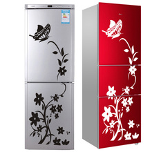 DIY креативная наклейка на холодильник в виде бабочки домашний декор DIY настенные наклейки для детской комнаты Настенные наклейки для детской комнаты обои 2024 - купить недорого