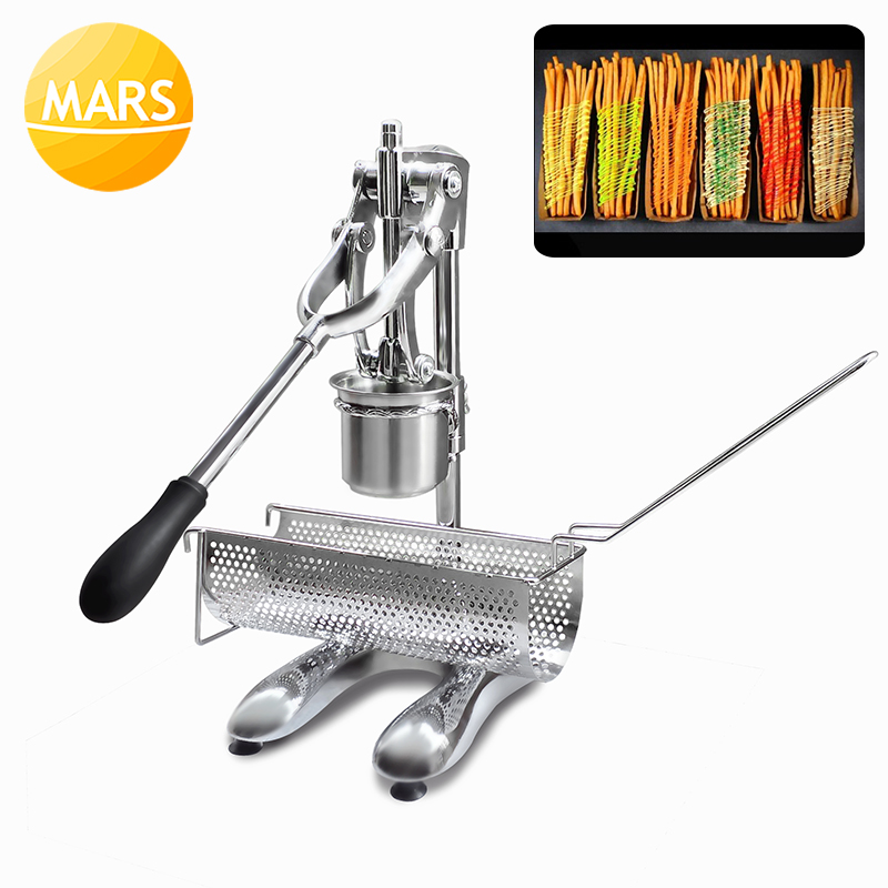 Details about   New Manual 30CM Long French Fries Squeezer Stainless Steel Potato Chip Container