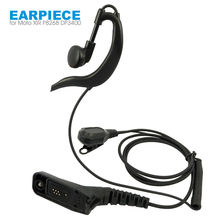 Curve Earpiece Headset Mic for Motorola XIR P8268 P8260 P8200 APX4000 APX2000 APX6000 XPR6300 MTP6550 Walkie Talkie Ear Hook 2024 - buy cheap