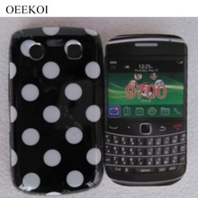 OEEKOI Polka Dots Soft TPU Gel Cover Phone Case for Blackberry Onyx 9700 Free Shipping 2024 - buy cheap