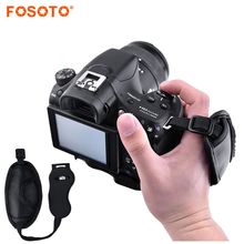 Fosoto Камера запястье руки сцепление ремень для Nikon Sony Canon 5D Mark II 650D 550D 70d 60D 6D 7D nikon D90 D600 D71 DSLR Камера 2024 - купить недорого