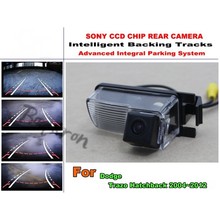 Câmera de estacionamento inteligente para carros/câmera de ré com visão traseira para dodge trazo hatchback 2004 ~ 2012 2024 - compre barato