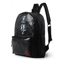 Рюкзак из ПУ кожи для мужчин и женщин, Модный водонепроницаемый рюкзак для ноутбука, школьные сумки для подростков, китайский известный бренд класса люкс 2024 - купить недорого