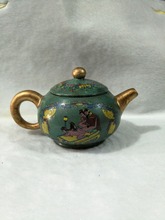 Old Chinese Handcraft Enameled  YiXing Purple Clay (red stoneware) Teapot,Love,#036,with mark,Free shipping 2024 - buy cheap