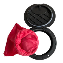 28cm 11' Outer Diameter Nylon Hatch Cover Deck Plate Kit with Storage Bag for Marine Boat Kayak Canoe Fishing Dinghy 2024 - buy cheap