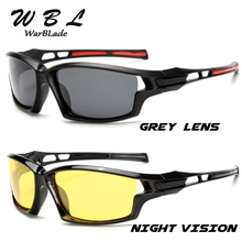 Óculos polarizado clássico masculino warblade, óculos em formato quadrado com visão noturna uv400 2019 2024 - compre barato