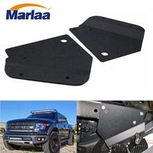 Marlaa Mounting Auxiliary Off-Road LED Fog Light Work Lights LED Pod For Ford F150 SVT Raptor Bumper Mount Brackets 2010 - 2017 2024 - buy cheap