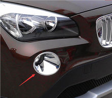 Хромированная передняя противотуманная фара, накладка, декоративная лампа, подходит для BMW X1 E84 2009 2010 2011 2012 2024 - купить недорого