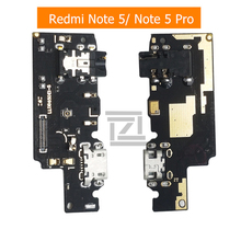 Puerto de carga USB para Xiaomi Redmi Note 5 Pro, placa PCB, Conector de base, Cable flexible, auricular, Conector de Audio 2024 - compra barato