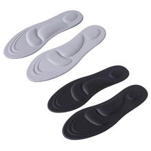 Unisex 4D Sport Sponge Soft High Heel Shoes Insoles Arch Support Orthotic Massage Pain Relief Insert Cushion Pads Shock Absorber 2024 - buy cheap