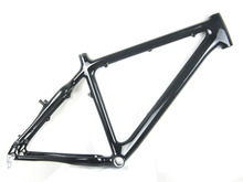 26er mountain bike carbon frame,compatible V-brake and disc brake 26inch frame MTB bike frame 16 size 2024 - buy cheap