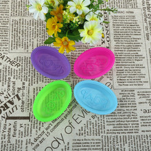 1Pc Silicone Mould Ice Cube Candy Chocolate Cake Cookie Cupcake Soap Molds Tool Random Color 7.7*5*2.2CM 2024 - buy cheap