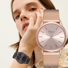 Lvpai Женские повседневные кварцевые часы с силиконовым ремешком, аналоговые наручные часы, автоматические часы, роскошные часы для женщин, известный бренд 2024 - купить недорого