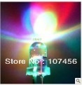 100pcs 5mm 2pin RGB 7 color Slow flash LED light-emitting diode (LED) New  free shipping 5mm light-emitting diode 2024 - купить недорого