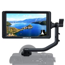 Andycina-câmera de vídeo a6 lite, monitor de campo dslr hdmi, tela de 5 polegadas, 1920x1080, assinatura com saída dc e braço de inclinação 2024 - compre barato