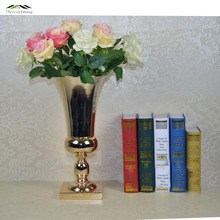 Золотая металлическая Свадебная ваза для цветов, стол, центральный элемент для Mariage, металлическая ваза для цветов, вазы, горшки для свадебного украшения 07 2024 - купить недорого