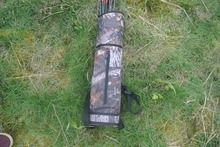 Protetor de flechas com camuflagem preto e 2 cores, oxford à prova d'água para arco recurvo tradicional tiro com arco 2024 - compre barato
