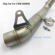CBR1000RR Slip On For Honda CBR 1000 RR 2008-2012 Motorcycle Modified Exhaust Muffler Stainless Steel Middle Link Pipe Tube 51mm 2024 - buy cheap