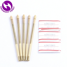 5 Sets Copper Bronze Handle Weaving Crochet Ventilating Hook Needle For Making wigs & frontal & closure 2024 - buy cheap