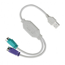 Teclado profesional USB macho a PS/2 PS2 hembra, Cable de Cable Adaptador convertidor 2024 - compra barato
