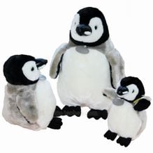 Высокое качество, серый пингвин, черный рот, пингвин, плюшевая игрушка, Рождественский подарок h105 2024 - купить недорого