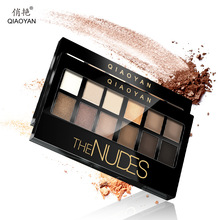 12 Color The Nudes Earth Eyeshadow Palette Makeup Matte Nude Eye Shadow Palette Professional Mineral Shimmer Make Up With Brush 2024 - buy cheap