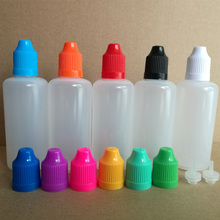 60ml LDPE E Liquid Dropper Bottles With Childproof Caps & Long Thin Tips, Empty Eye Drops Bottle, 100pcs/lot 2024 - buy cheap