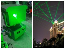 Flightcase+Outdoor Waterproof Moving head laser light 3w Green 5w 10w 15w Laser Skymark big show advertise fountain city sight 2024 - buy cheap