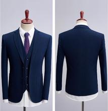 Terno masculino (jaqueta + calças), grosso, lanudo, blazer masculino, para negócios, casamento, clássico, terno masculino 2024 - compre barato
