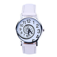 Estilo de personalidad remolino patrón de las mujeres del cuarzo reloj Relojes de marca de moda Casual señoras reloj de pulsera de cuarzo reloj Relojes de Mujer 2024 - compra barato