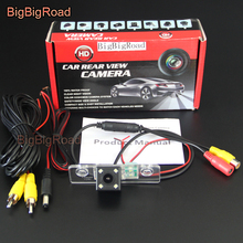 BigBigRoad Автомобильная камера заднего вида CCD ночного видения Водонепроницаемая для Skoda Fabia Roomster Octavia 2008-2013 Octavia A5 2024 - купить недорого