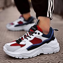 Harajuku Sneakers Man Sport Shoes Sports Women Sneakers for Running Shoes on The Big Sole White Dad Shoes Male Walk Obuv B-241 2024 - buy cheap