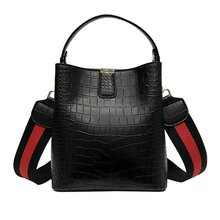 2019 stone pattern women's bag PU leather bucket bag female spring and summer handbag Messenger bag shoulder bag fashion purse 2024 - buy cheap