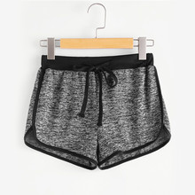 Womail Women short summer Striped Mid Waist Loose Shorts Drawstring Waist Ringer Shorts Solid Casual Lady  2020   j16 2024 - buy cheap