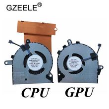 GZEELE-ventilador Nueva CPU + GPU para HP Omen 15-CE 15-CE010CA 15-CE020CA 15-CE030CA15-CE051NR 2024 - compra barato