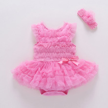 Bonecas reborn vestido de bebê, roupas de boneca saia de tule rosa/branco com laço ideal com faixa para cabeça de 50-57cm, acessórios para bonecas 2024 - compre barato