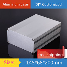 KYYSLB 145*68*200mm Mini Aluminum Amplifier Chassis Power Controller GPS Instrumentation Shell  AMP Enclosure Case DIY Box 2024 - buy cheap