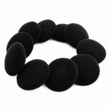 5 pairs 75mm substituição espuma earpads almofadas de ouvido esponja travesseiro earpads capa almofadas peças reparo para fone ouvido fones 2024 - compre barato