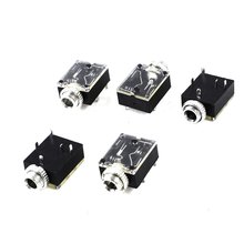 IMC-Conector Mono de Audio para auriculares, montaje en Panel PCB, 5 uds., 5 pines, 3,5mm 2024 - compra barato