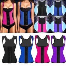 Wholesale Plus Size XS-6XL Latex Trainer Sexy Steel Boned Bustiers Waist Corset For Women Slim Body Shapers 2024 - buy cheap
