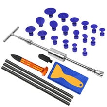 Body Tools Paintless Dent Repair kit Dent Puller Kit Dent removal tap down puller Reverse Hammer car body repair tools 2024 - buy cheap