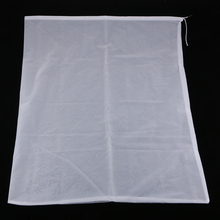 Saco reutilizável de filtro de malha de nylon, sacola de filtro para suco de leite, café e café, 80x80cm, 1 peça 2024 - compre barato